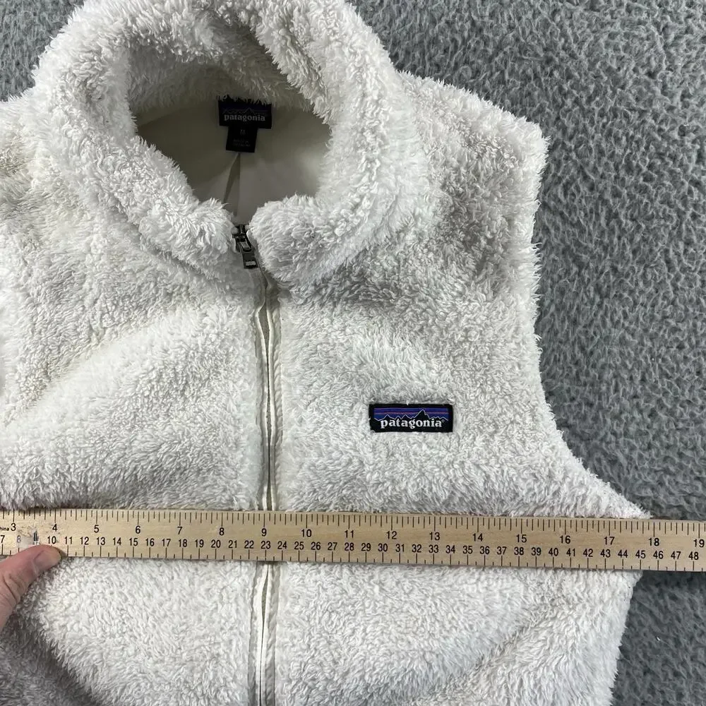 Patagonia Women’s Los Gatos Fleece Vest Birch White Cream STY25216 Size Medium - Picture 8 of 11